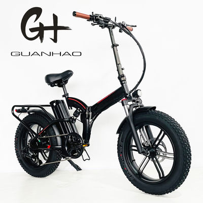E-bike pieghevole a gomma grassa con batteria al litio da 21A e motore da 750W