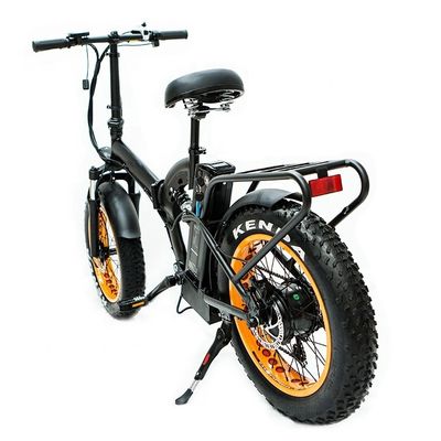 20*4" Motore a mozzo posteriore 48V 1000W 50KM/H 14AH Batteria al litio Full Suspension Electric Folding Bike
