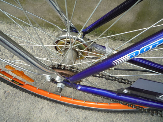Offerta combo a 3 pezzi Vintage Adult Mens Single Speed Retro City Cruiser Bike con cesto anteriore