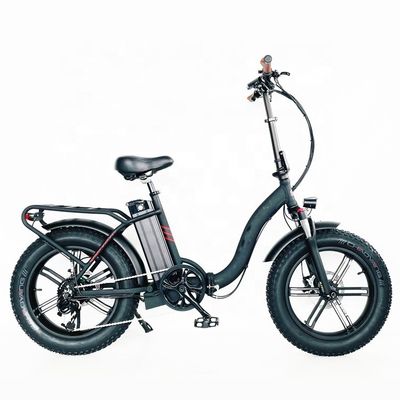 CE approvato 48V 10.4AH Electric Folding Bike con motore da 750W e velocità massima di 50KM/h