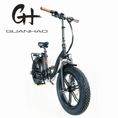 CE approvato 48V 10.4AH Electric Folding Bike con motore da 750W e velocità massima di 50KM/h