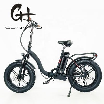 CE approvato 48V 10.4AH Electric Folding Bike con motore da 750W e velocità massima di 50KM/h