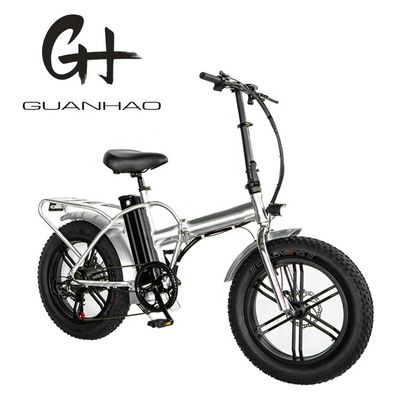48V 13AH 750W Electric Folding Bike con telaio pieghevole da 20&quot; e set di ruote in lega di magnesio