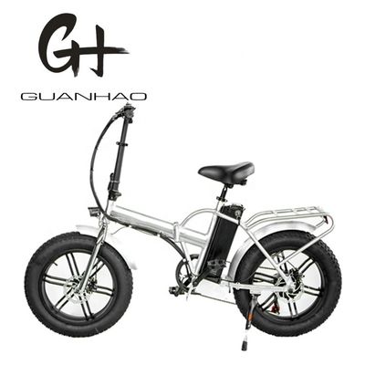 48V 13AH 750W Electric Folding Bike con telaio pieghevole da 20&quot; e set di ruote in lega di magnesio