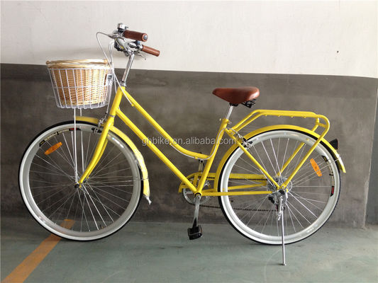 Color blu 7 velocità Vintage Lady City Cruiser Bike Donne Retro Bikes per la vita in città