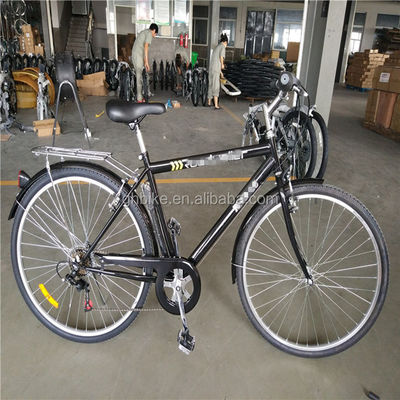 Adult Hybrid Bike 700C 6 Speed Lady City Cruiser Bicicleta con peso lordo di 17 kg