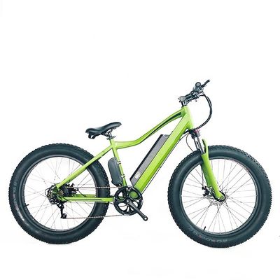 26" 500W 14AH Batteria al litio Fat Snow Tire Bicicletta da montagna elettrica per uomini adulti Torsione 80-90 Nm
