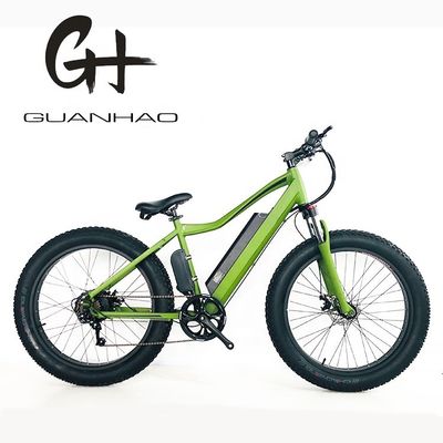 26" 500W 14AH Batteria al litio Fat Snow Tire Bicicletta da montagna elettrica per uomini adulti Torsione 80-90 Nm
