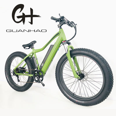 26" 500W 14AH Batteria al litio Fat Snow Tire Bicicletta da montagna elettrica per uomini adulti Torsione 80-90 Nm