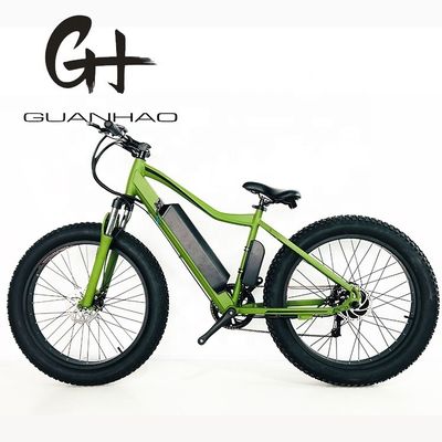 26" 500W 14AH Batteria al litio Fat Snow Tire Bicicletta da montagna elettrica per uomini adulti Torsione 80-90 Nm