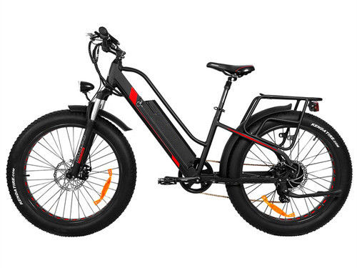 26 pollici 1000W 48V 17AH batteria al litio 7 velocità bici elettrica da montagna per uomini adulti