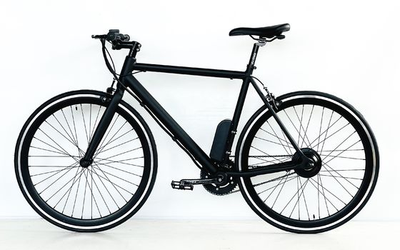 700C 350W 36V 8.8AH Cornice in alluminio CE OEM personalizzato Europa Bicicleta elettrica a velocità singola per uomini