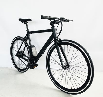 700C 350W 36V 8.8AH Cornice in alluminio CE OEM personalizzato Europa Bicicleta elettrica a velocità singola per uomini