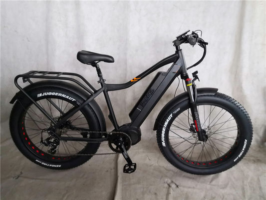 Shimano 7 velocità 1000W Mid Drive Motor Electric Bike 26 pollici per 2023 Fat Tire E Bikes