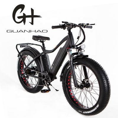 Snow 26&quot; 52V 1000W Electric Mountain Bike con 7 marce e batteria al litio da 17AH