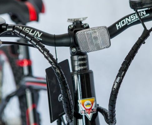 26&quot; Dimensione ruota 250W 8.8AH batteria al litio Electric Mountain Bike con batteria nascosta
