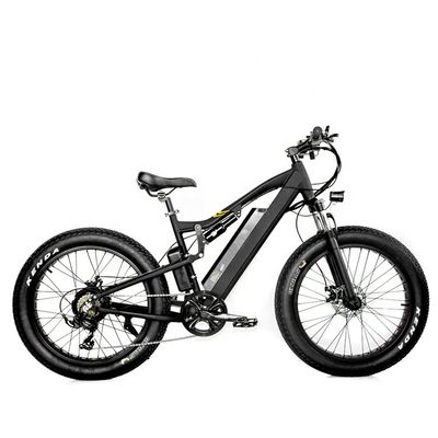 Customized 26&quot; CE CPSC 4.0 Fat Tire 48V 1000W 32MPH 21AH Batteria al litio Mountain Bike