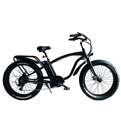 26&quot; 1000W Bafang Motor Rear Fat Tire Electric Cargo Beach Cruiser Bike con batteria al litio da 48V 21AH