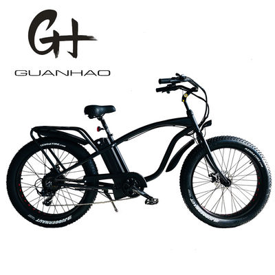 26&quot; 1000W Bafang Motor Rear Fat Tire Electric Cargo Beach Cruiser Bike con batteria al litio da 48V 21AH