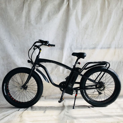 26&quot; 1000W Bafang Motor Rear Fat Tire Electric Cargo Beach Cruiser Bike con batteria al litio da 48V 21AH