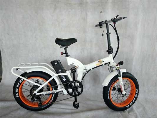 20 pollici 48V 500W 750W 1000W bici pieghevole elettrica con gomma grassa velocità massima 30-50Km / h