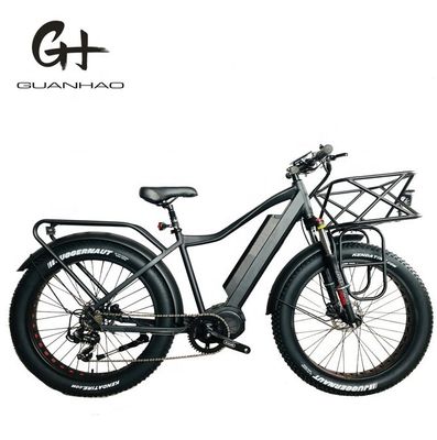 26x4.0 Inch Mountain Electric Fat Tire Bike con 1000W Diver Motor e Front Carrier