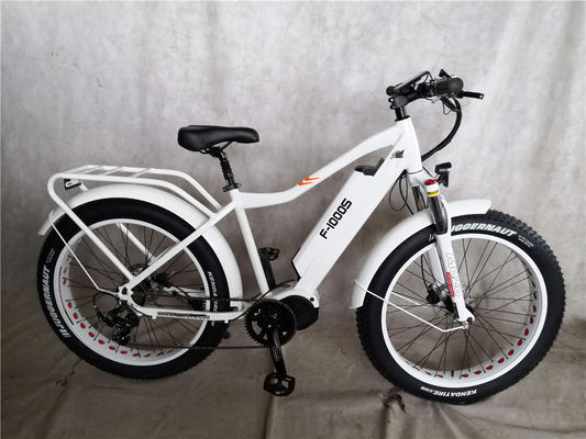 26x4.0 Inch Mountain Electric Fat Tire Bike con 1000W Diver Motor e Front Carrier