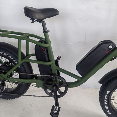 1000W 48V 34A Folding Frame Electric Cargo Bike con pneumatici di 20 pollici e portatore posteriore