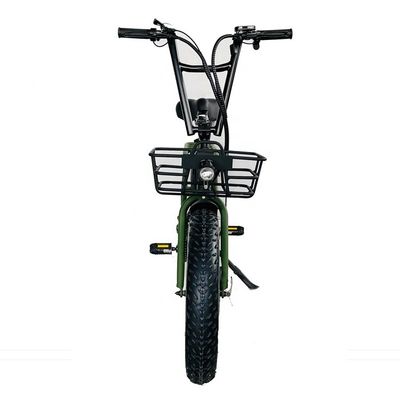 20&quot; 48V 34AH Batteria al litio 1000W 50KM/H Cornice in alluminio 7 velocità Cargo Elettrica doppia batteria ibrida Fat Snow Tire 4.0 Bicicletta