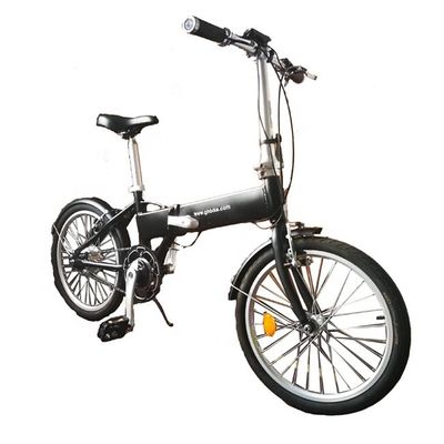 16 &quot;Mini bicicletta pieghevole con 24V 250W motore e 10AH batteria al litio ingranaggi single velocità