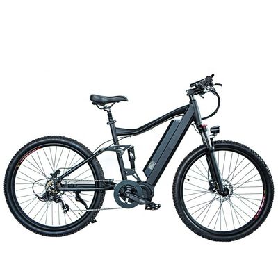 7 velocità 26 &quot;Aluminio elettrico Full Suspension Mountain Bike con batteria di 21AH