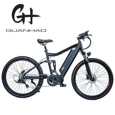 7 velocità 26 &quot;Aluminio elettrico Full Suspension Mountain Bike con batteria di 21AH