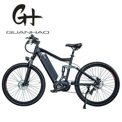 7 velocità 26 &quot;Aluminio elettrico Full Suspension Mountain Bike con batteria di 21AH