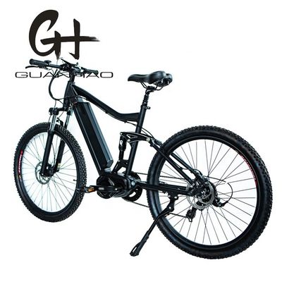 7 velocità 26 &quot;Aluminio elettrico Full Suspension Mountain Bike con batteria di 21AH