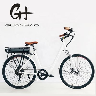 48V 14AH batteria al litio 7 velocità telaio in alluminio bicicletta elettrica donna 700C 500W