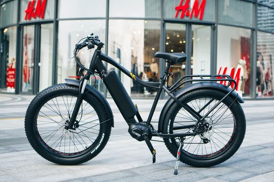 500watt 17AH Batteria 8Fun Medio Motore M600 26&quot; 4.0 pneumatici da neve Bici elettrica di montagna