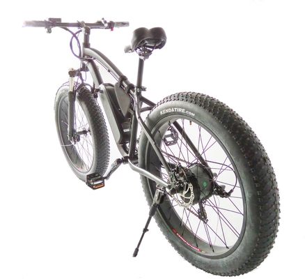 26 pollici telaio in acciaio Hi-Ten 48V 500W 10.4AH pneumatici cinesi di neve grassa mountain bike elettrica