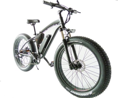 26 pollici telaio in acciaio Hi-Ten 48V 500W 10.4AH pneumatici cinesi di neve grassa mountain bike elettrica