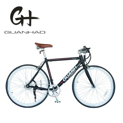 700C Aluminum Electric Bike CE EN15194 Certificato 36V 350W Motore 10.8AH Batteria al litio nascosta