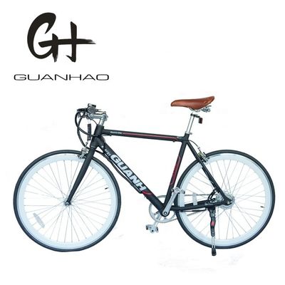 700C Aluminum Electric Bike CE EN15194 Certificato 36V 350W Motore 10.8AH Batteria al litio nascosta