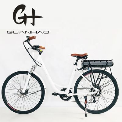 USA USD390 500W 48V 14AH Bicicletta elettrica donna con 7 marce e display LCD