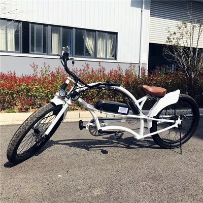 Potente 24 pollici 36V 350W 14AH 1 1 PAS Batteria 4.0 Fat Tire Snow Chopper Electric Bike