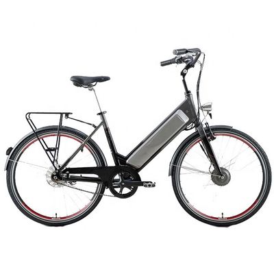 CE EN15194 Certificato di alluminio passo attraverso 26 &quot;Smart Sensor City Bike elettrica per donne