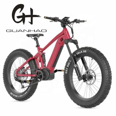 Batteria Down Tube 26 pollici Bafang M620 Motore medio 48V 750W 10.5AH CE 45KM/H Fat Tire EBIKE
