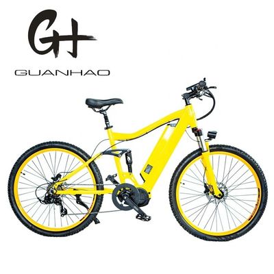 26&quot; 2.20 Electric Mountain Bike con telaio in lega di alluminio Full Suspension e Bafang BBS02 G510 1000W Mid Drive