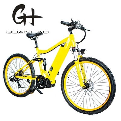 26&quot; 2.20 Electric Mountain Bike con telaio in lega di alluminio Full Suspension e Bafang BBS02 G510 1000W Mid Drive
