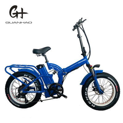 Bici elettrica a pneumatici da neve da 20 pollici con motore a mozzo posteriore da 750W e batteria al litio da 48V30AH