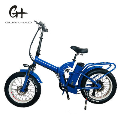 Bici elettrica a pneumatici da neve da 20 pollici con motore a mozzo posteriore da 750W e batteria al litio da 48V30AH