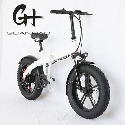 20&quot; Dimensione ruota 500W EN15194 Pieghevole gomma grassa Bicicletta elettrica per l'offerta del Black Friday