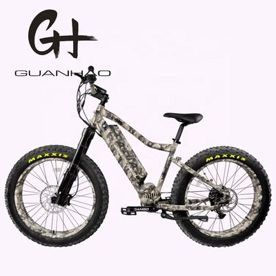 Motore centrale 26&quot; 4.0 Fat Tire Adult Electric Bike con doppia batteria 48V1000W X2WD CE